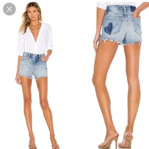 Mother denim shorts